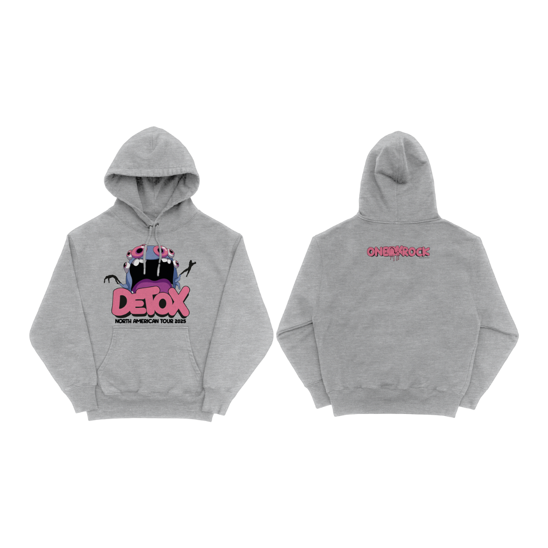Detox Monster Tour Hoodie – ONE OK ROCK US Detox Monster Tour Hoodie – ONE OK ROCK US
