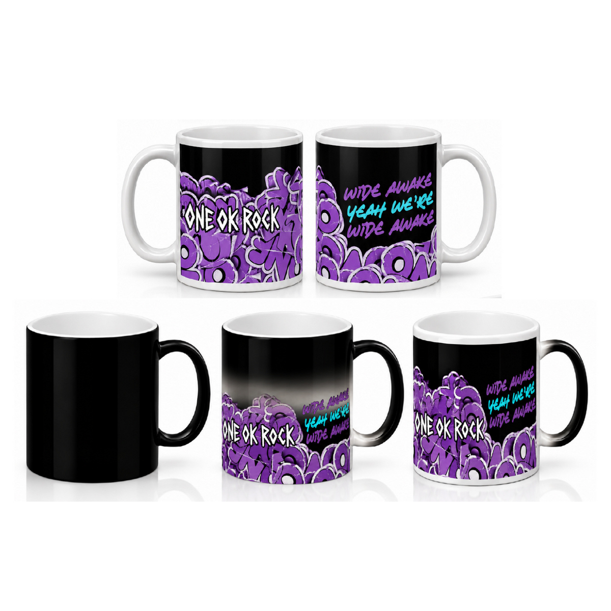 Fever Color Changing Coffee Cup detail