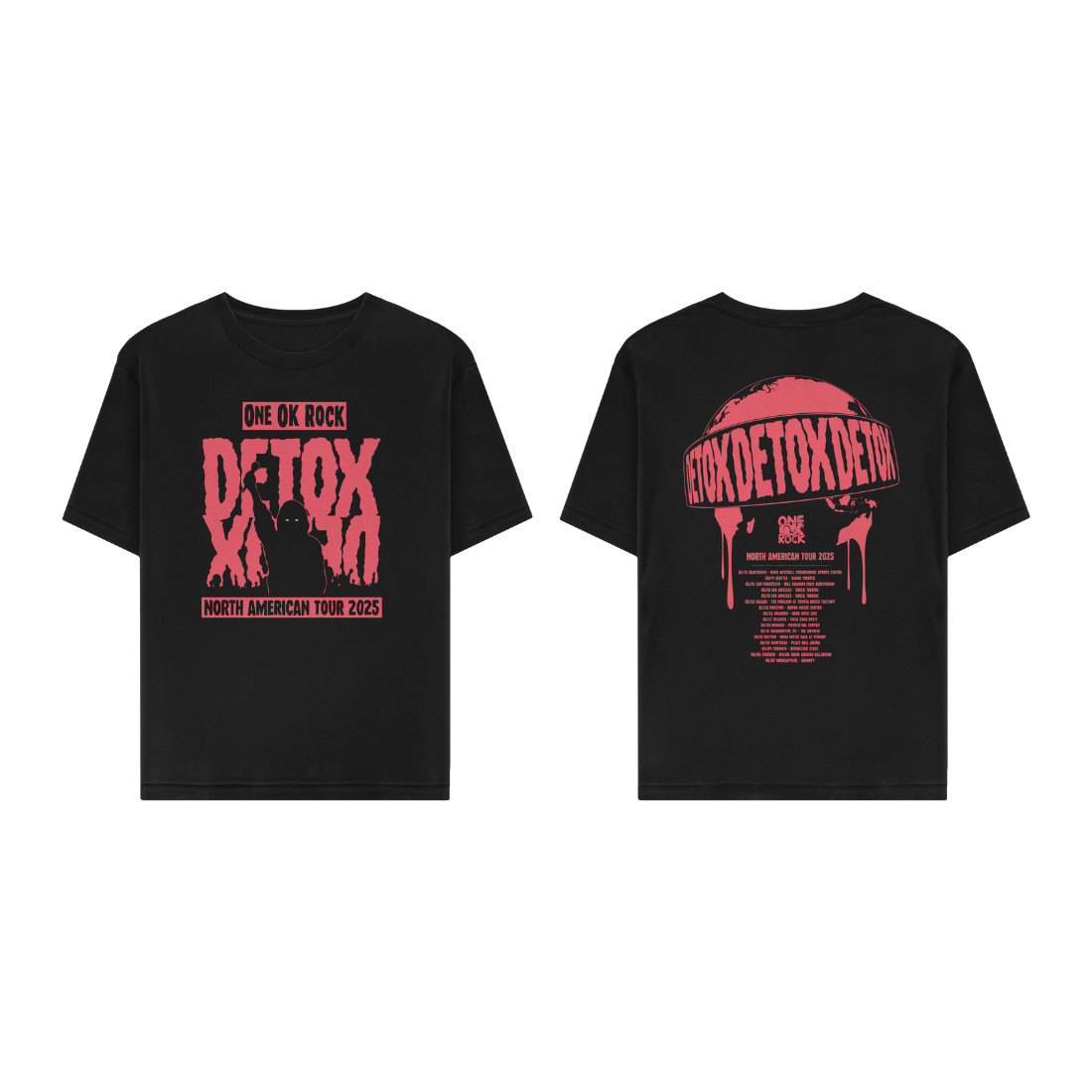 【海外限定】ONE OK ROCK NORTH AMERICAN Tシャツ L Live North American Tour Tee – ONE OK ROCK US
