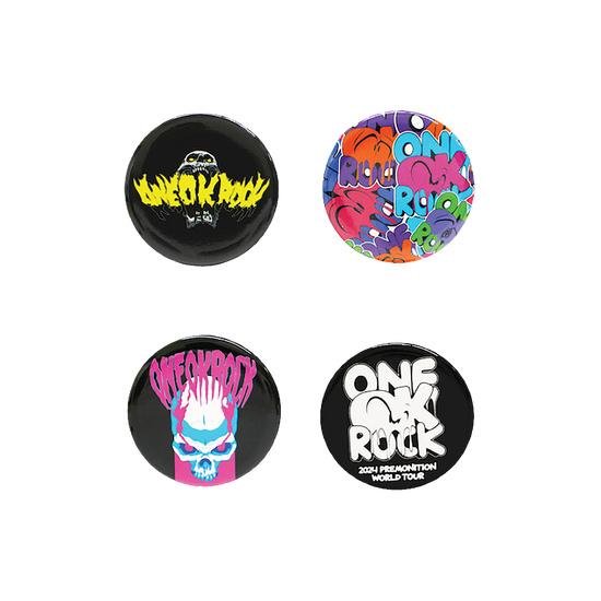 Premonition World Tour Button Set