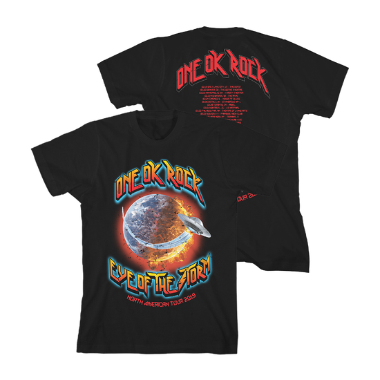 UFO Storm Tour T-Shirt (Black)